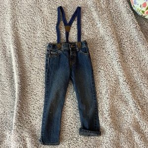 Carter’s jeans with suspenders